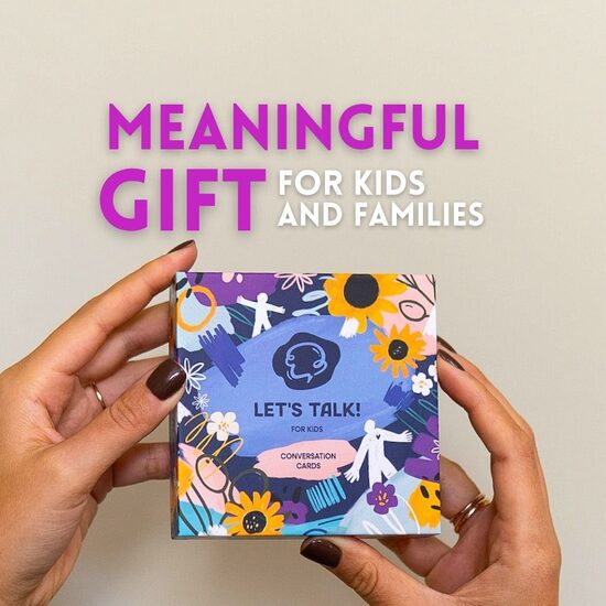 Conversation Cards for Kids ANGLISKI